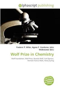 Wolf Prize in Chemistry