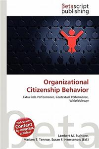 Organizational Citizenship Behavior