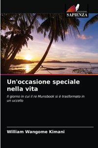 Un'occasione speciale nella vita