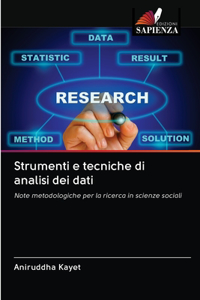 Strumenti e tecniche di analisi dei dati