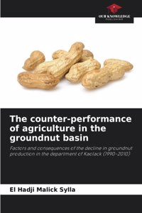 counter-performance of agriculture in the groundnut basin