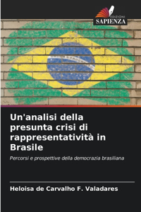 Un'analisi della presunta crisi di rappresentatività in Brasile