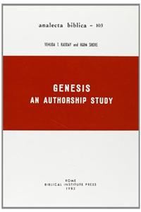 Genesis an Authorship Study in Computer-Assisted Statistical Linguistic
