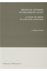 Bilingual Notaries in Hellenistic Egypt