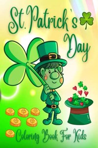 St. Patrick's Day Coloring Book For Kids