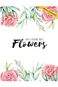 Flowers Coloring Book