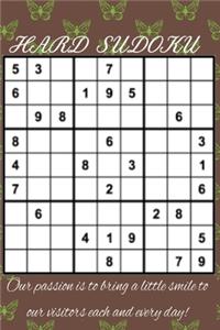 Sudoku: Have fun with this famous HARD SUDOKU