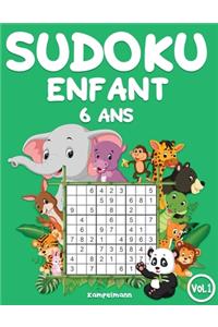 Sudoku enfant 6 ans