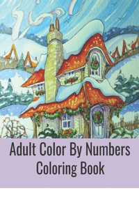 Adult Color By Numbers Coloring Book