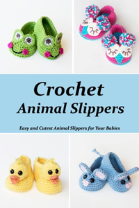 Crochet Animal Slippers