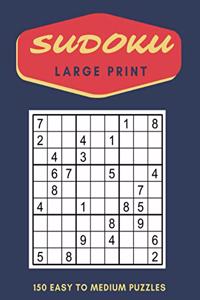 Sudoku Puzzles Large Print