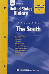 Crf the South Hss: Us Hist 2006