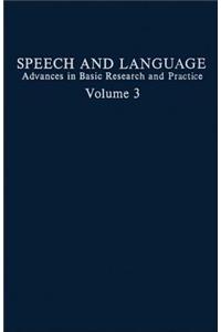 Speech and Language