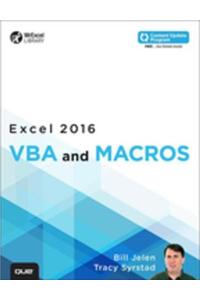 Excel 2016 VBA and Macros
