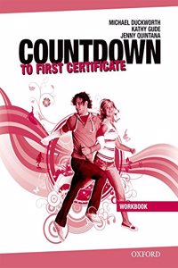 Countdown to First Certificate: Workbook without Key and Student's Audio CD Pack