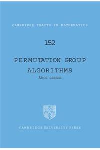 Permutation Group Algorithms