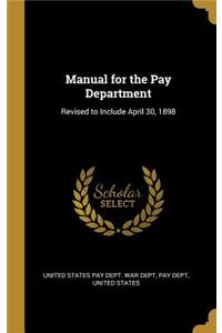 Manual for the Pay Department