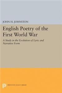English Poetry of the First World War