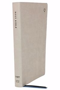 NET Bible, Thinline Large Print, Leathersoft, Stone, Comfort Print