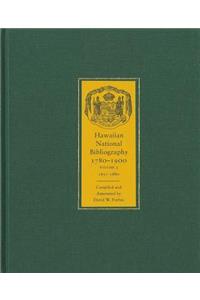 Hawaiian National Bibliography, 1780-1900