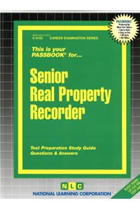 Senior Real Property Recorder