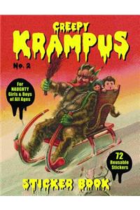Creepy Krampus Sticker Book No. 2