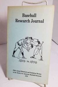 The Baseball Research Journal (Brj), 1976