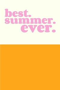 Best Summer Ever