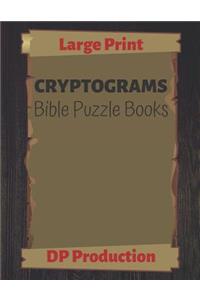 200 Large Print Bible Cryptograms