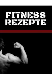 Fitness Rezepte: A4 Blanko Rezeptbuch zum selberschreiben mit Register - Für 100 Rezepte