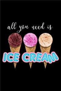 All You Need Is Ice Cream