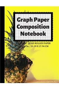 Graph Paper Composition Notebook