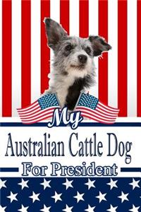 My Australian Cattle Dog for President