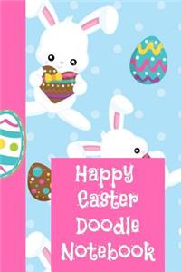 Happy Easter Doodle Notebook