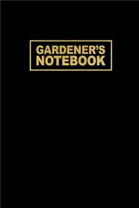 Gardener's Notebook