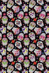 Day Of The Dead Pattern Sugar Skull Santa Muerte 04