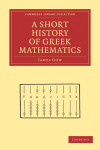 Short History of Greek Mathematics