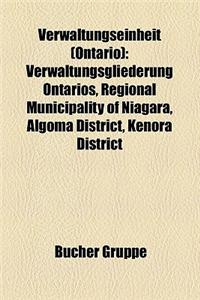 Verwaltungseinheit (Ontario)