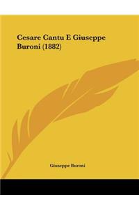 Cesare Cantu E Giuseppe Buroni (1882)