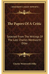 The Papers of a Critic