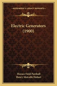 Electric Generators (1900)