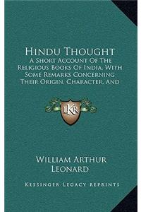 Hindu Thought