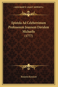 Epistola Ad Celeberrimum Professorem Joannem Davidem Michaelis (1777)