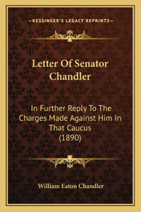Letter Of Senator Chandler