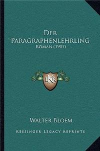 Der Paragraphenlehrling