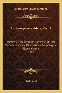 On European Spiders, Part 1