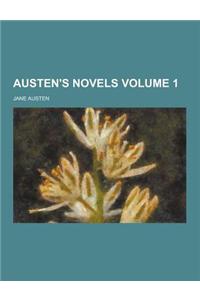 Austen's Novels Volume 1