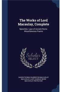 Works of Lord Macaulay, Complete