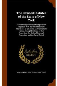 Revised Statutes of the State of New York