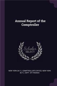 Annual Report of the Comptroller